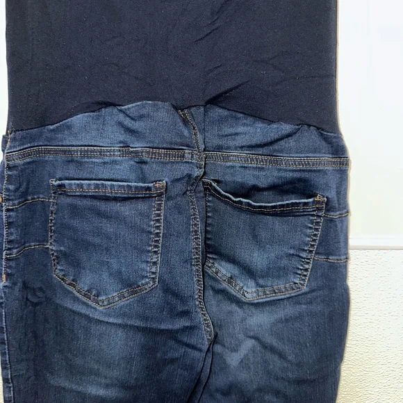 Women's 9th & Main Maternity Ankle & Cropped Skinny Jeans Size Small Blue - Picture 8 of 10